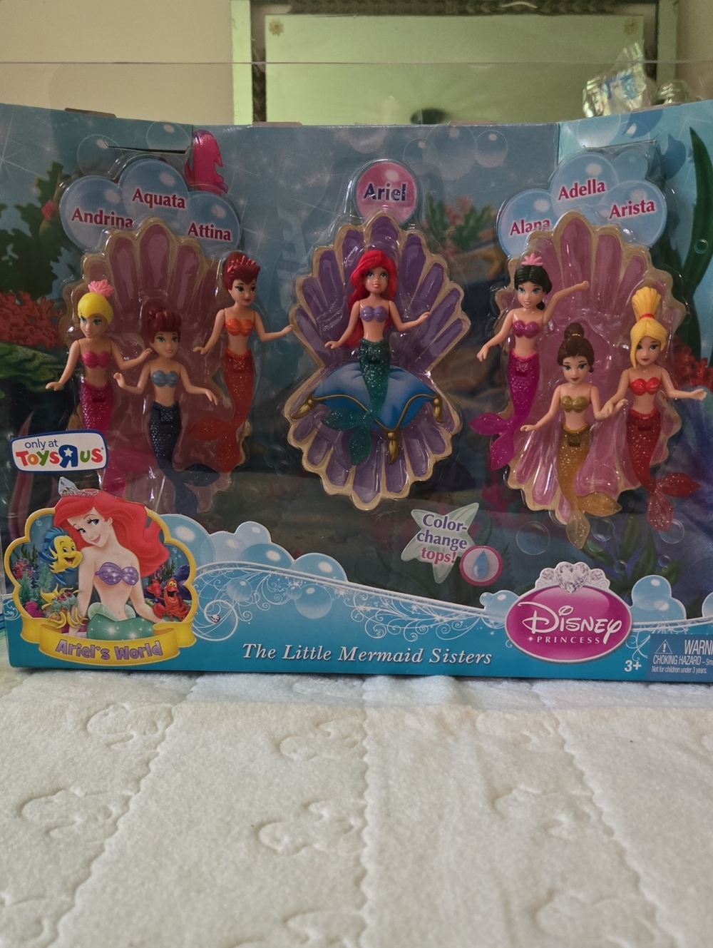 ToysRUs Disney Princess Ariel's World  The Little Mermaid Sisters